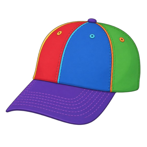 capped โ a colorful cap